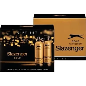 Slazenger Active Sport Gold 125 Ml + 150 Ml Deodorant Erkek Parfümü Yeni Ürün